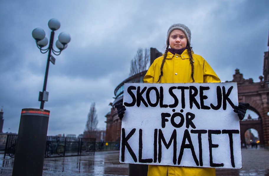 Indicada ao Nobel da Paz, autista luta contra mudanças climáticas: Greta Thunberg — Tismoo