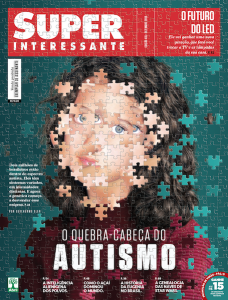 Genética do autismo na capa da Superinteressante — Tismoo