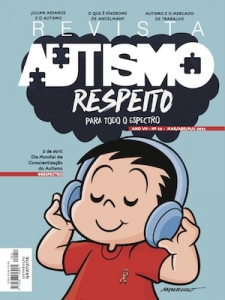 André é capa da Revista Autismo do '2 de abril' — Tismoo