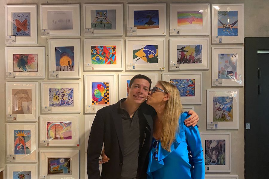 Evento de arte nos EUA traz arte de autistas brasileiros — Portal da Tismoo